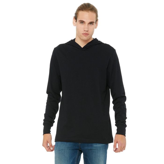 Bella+Canvas 3512 - Unisex Jersey Long-Sleeve Hoodie main product photo