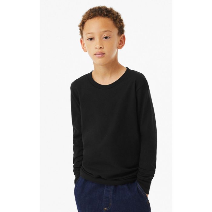 Bella + Canvas 3513Y - Youth Triblend Long-Sleeve T-Shirt main product photo