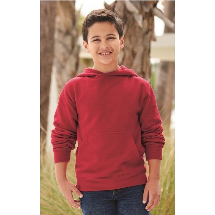 Independent SS4001Y Youth Midweight Hooded Sweatshirt main product photo