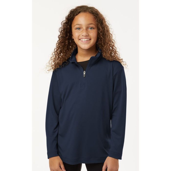 AllPro 41870Y - Pro-Lock Youth Performance Quarter-Zip Pullover main product photo