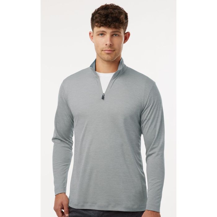 AllPro 4HM700 - Performance Mélange Quarter-Zip Pullover main product photo