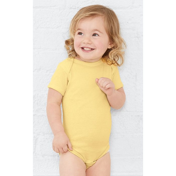 Rabbit Skins 4400 Infant Baby Rib Bodysuit Wholesale