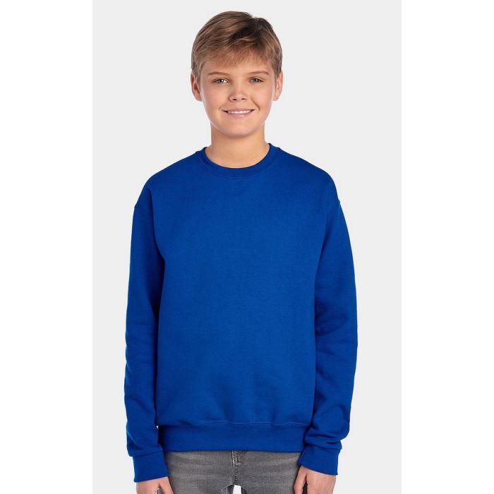 JERZEES 562BR - NuBlend® Youth Crewneck Sweatshirt main product photo