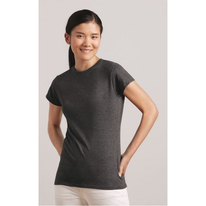 Gildan 64000L - Ladies Fitted Cotton Preshrunk Jersey (G640L) main product photo
