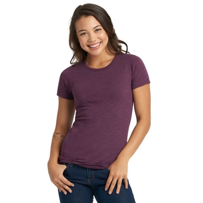 Next Level 6610 - Womens CVC Crewneck Basic T-Shirt main product photo