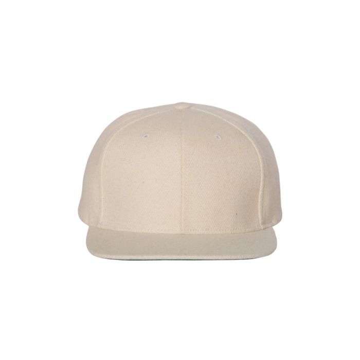 YP Classics 6689 - Melton Wool Blend Snapback Cap main product photo