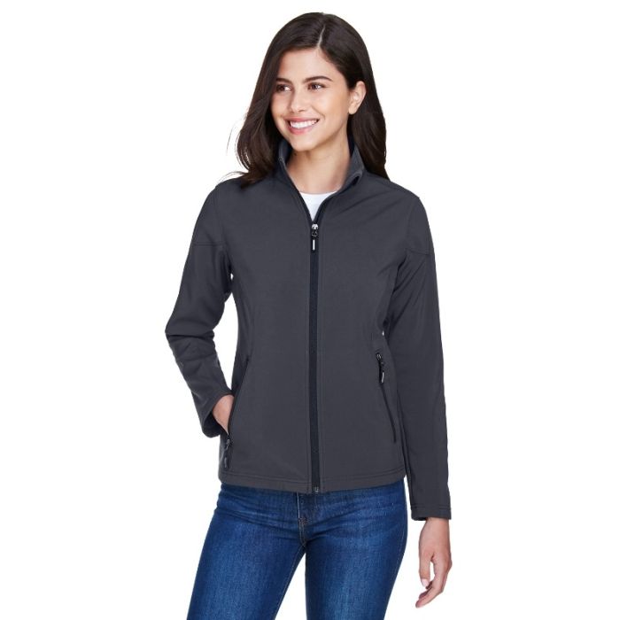 Core 365 78184 - Ladies' Cruise Two-Layer Fleece Bonded SoftShell Jacket main product photo