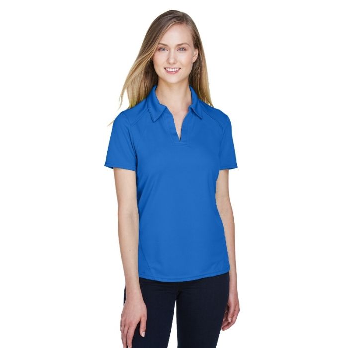 North End 78632 - Ladies' Recycled Polyester Performance Piqu Polo main product photo