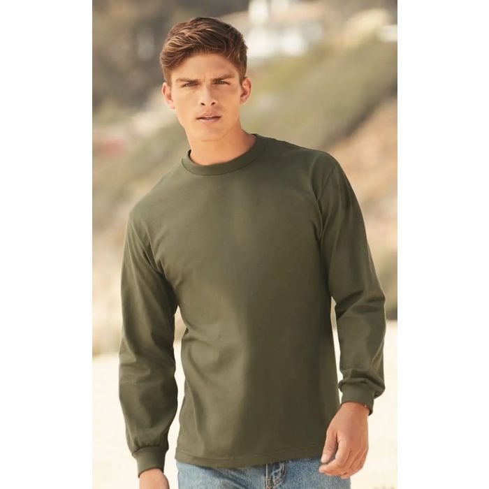 American Apparel 1304 - Unisex Heavyweight Cotton Long Sleeve T-Shirt main product photo
