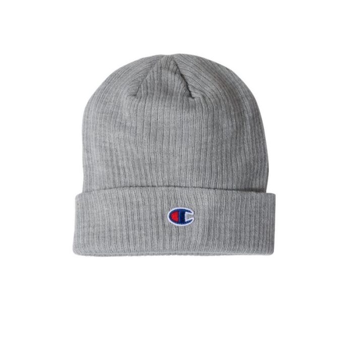 Champion CS4003 Ribbed Knit Cap main product photo
