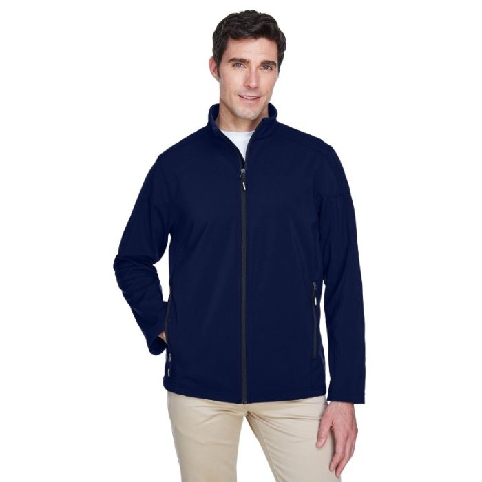 Core 365 88184T - Men's Tall Cruise Two-Layer Fleece Bonded SoftShell Jacket main product photo