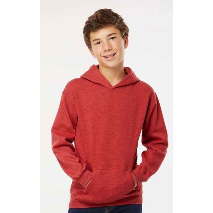 M&O 3322 - Youth Fleece Pullover Hoodie main product photo