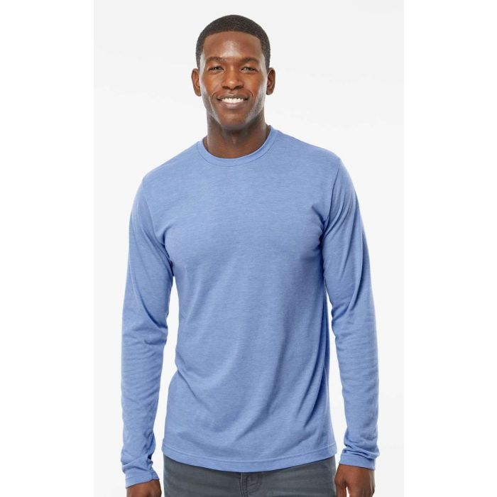 M&O -3520- Men's Poly Blend Long Sleeve T-Shirt main product photo