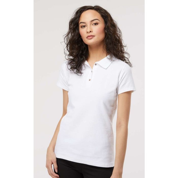 M&0 7600 - Ladies Ring Spun Sport Shirt S/S main product photo
