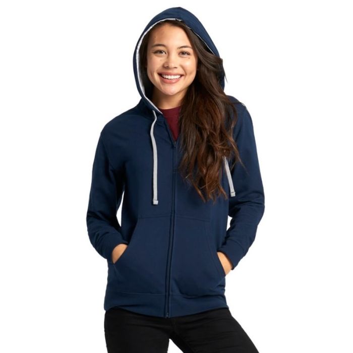 Next Level 9601 - Adult French Terry Zip Hoody main product photo