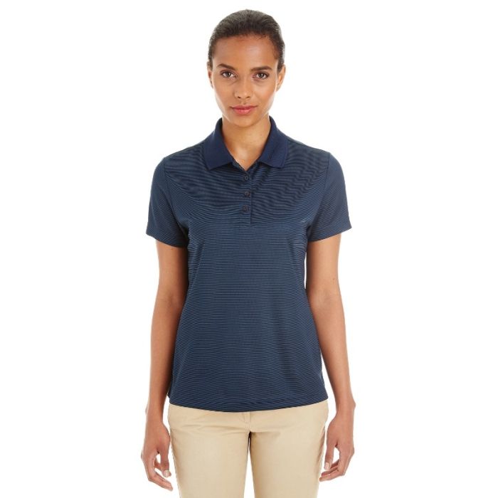 Core 365 CE102W - Ladies' Express Microstripe Performance Piqu Polo main product photo