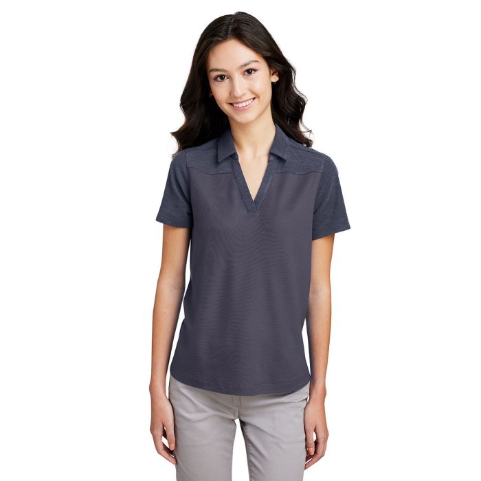 Core365 CE112CW - Ladies' Fusion ChromaSoft Colorblock Polo main product photo