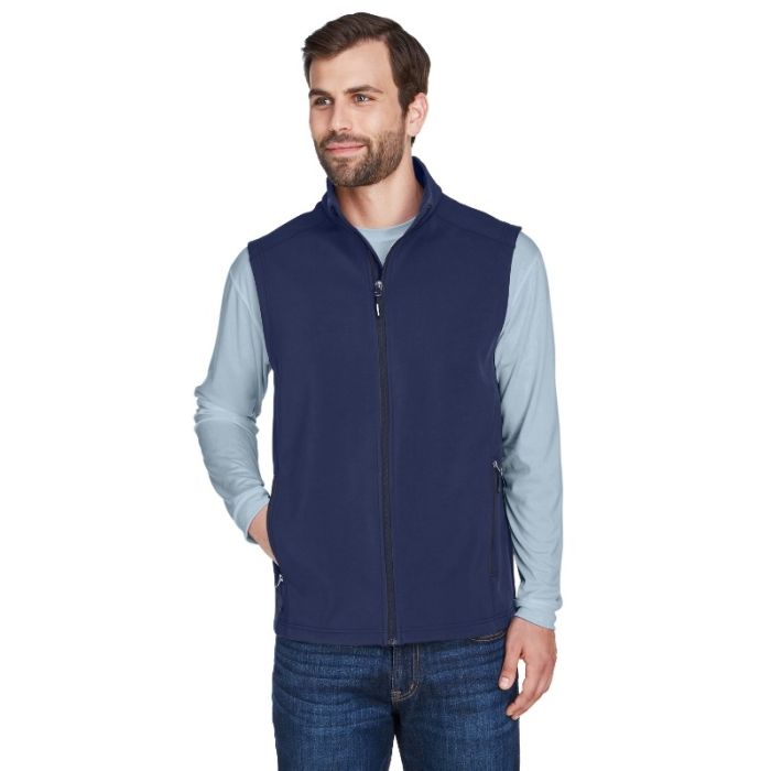Core 365 CE701 - Men's Cruise Two-Layer Fleece Bonded Soft Shell Vest main product photo