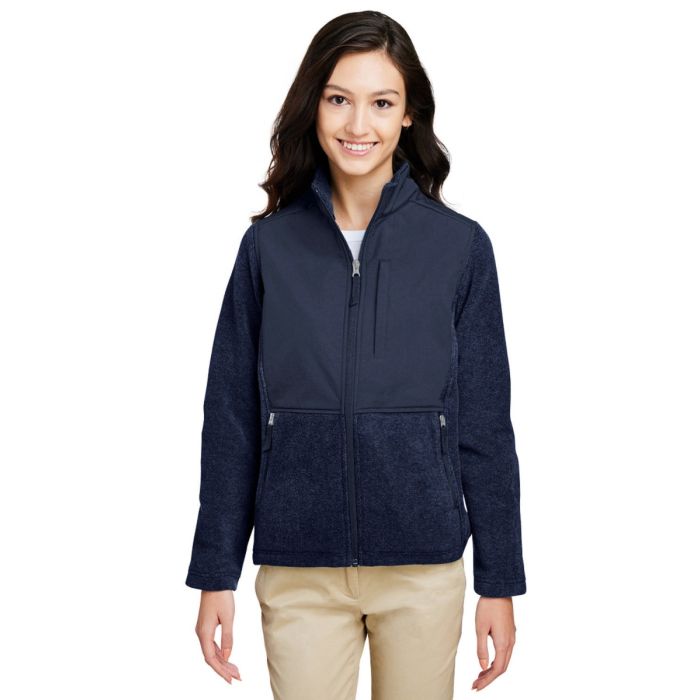 Core365 CE890W - Ladies' Journey Summit Hybrid Full-Zip main product photo
