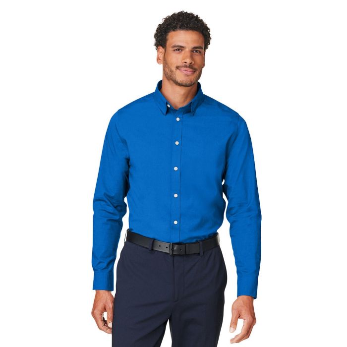 Devon & Jones DG505 - CrownLux Performance Men's Spencer Poplin Shirt main product photo