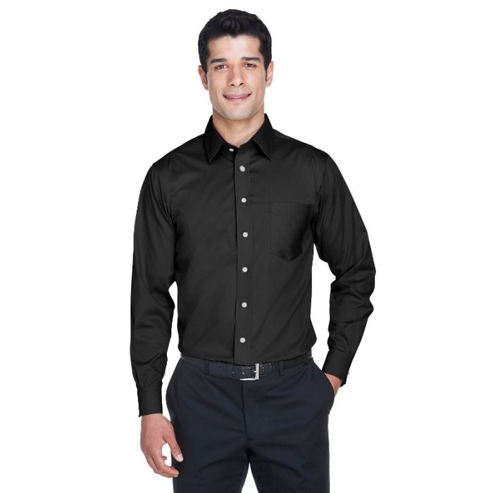 Devon & Jones DG530T - Men's Tall Crown Woven Collection Solid Stretch Twill main product photo