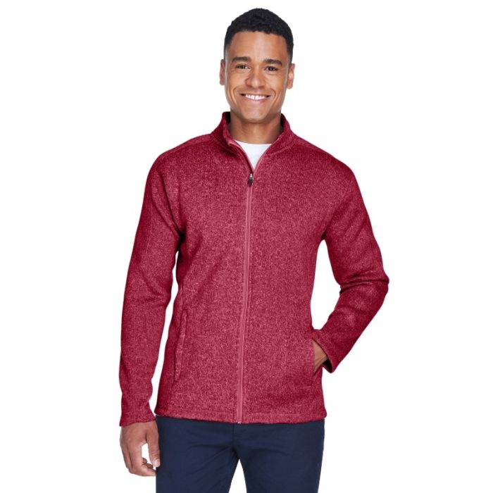 Devon & Jones DG793 - Men's Bristol Full-Zip Sweater Fleece Jacket main product photo