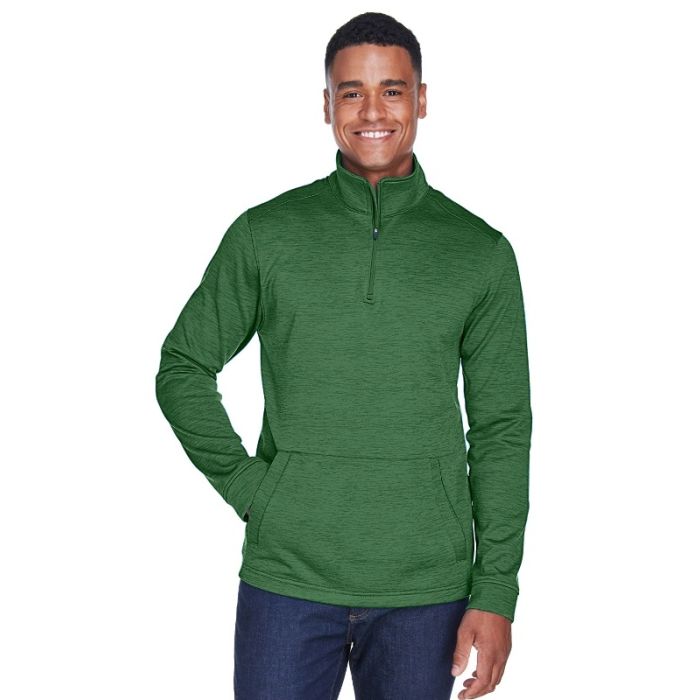 Devon & Jones DG798 - Men's Newbury Mlange Fleece Quarter-Zip main product photo