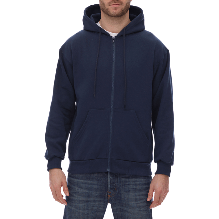 King Fashion KF9017 Full Zip Hooded Sweatshirt main product photo