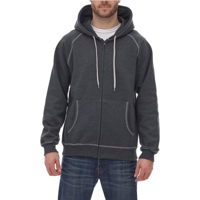 KingFashion KP8017 Extra Heavy Full Zip Hooded Jacket main product photo
