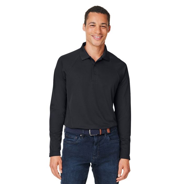 Harriton M208L - Men's Charge Snag and Soil Protect Long-Sleeve Polo main product photo