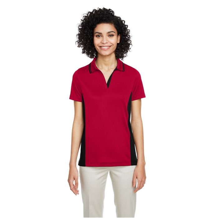 Harriton M386W - Ladies' Flash Snag Protection Plus IL Colorblock Polo main product photo