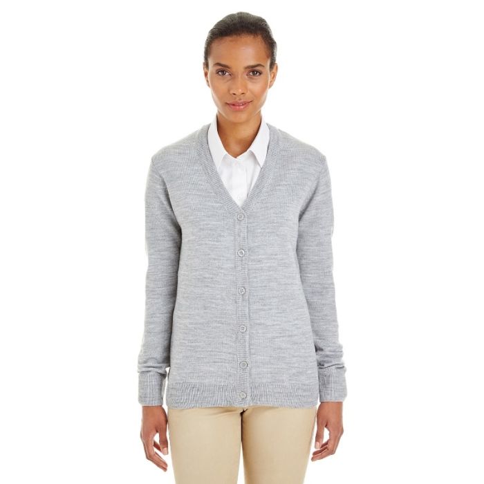 Harriton M425W - Ladies' Pilbloc V-Neck Button Cardigan Sweater main product photo