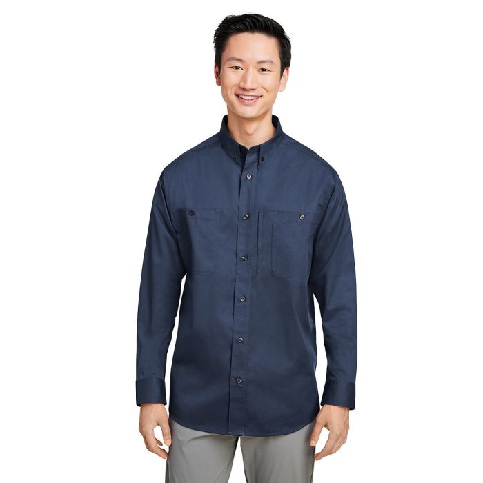 Harriton M585L - Men's Advantage IL Long-Sleeve Workshirt main product photo