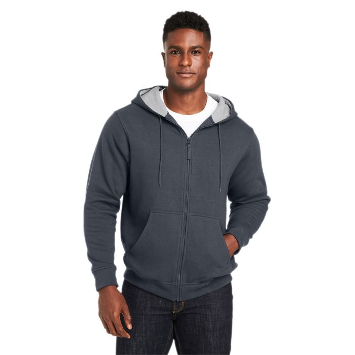 Harriton M711 - Men's ClimaBloc Lined Heavyweight Hooded Sweatshirt main product photo