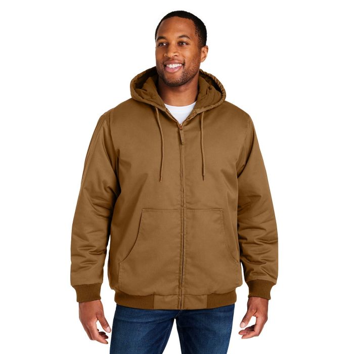 Harriton M722T - Men's Tall ClimaBloc Heavyweight Hooded Full-Zip Jacket main product photo