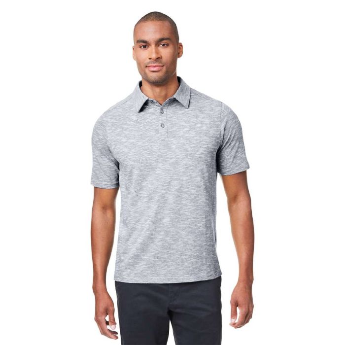North End NE115 - Eclipse Jacquard Polo main product photo