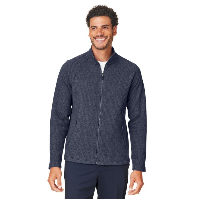 North End NE727 - Men's Spirit Textured Full-Zip main product photo