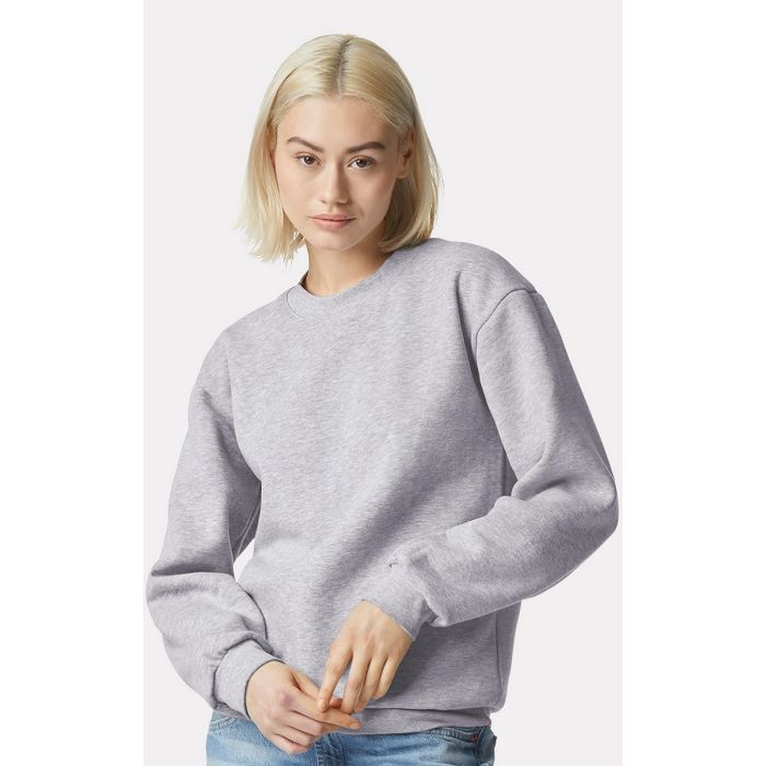 American Apparel RF496 - ReFlex Fleece Crewneck Sweatshirt main product photo