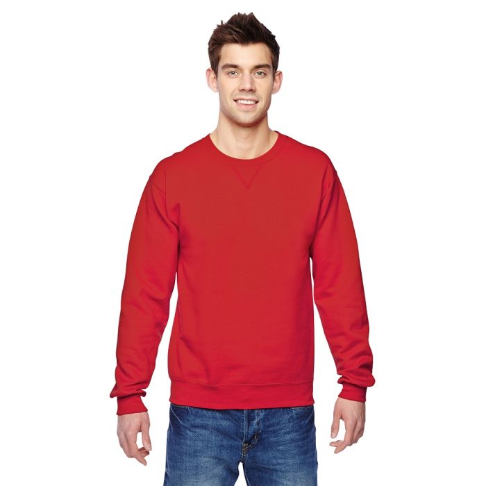 Fruit of the Loom SF72R Adult SofSpun Crewneck Sweatshirt