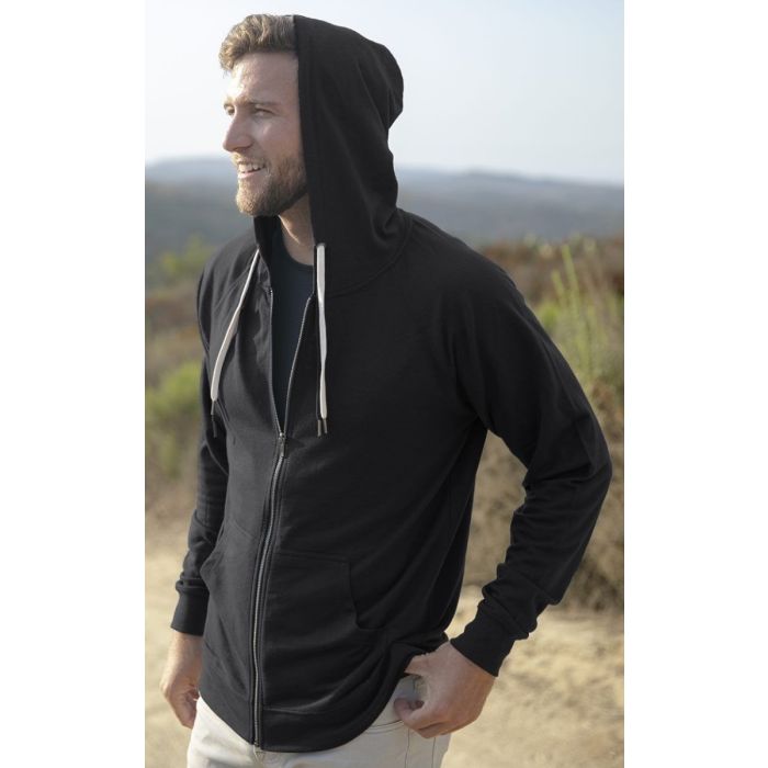 Independent Trading Co. SS1000Z - Icon Unisex Lightweight Loopback Terry Full-Zip Hooded Sweatshirt main product photo