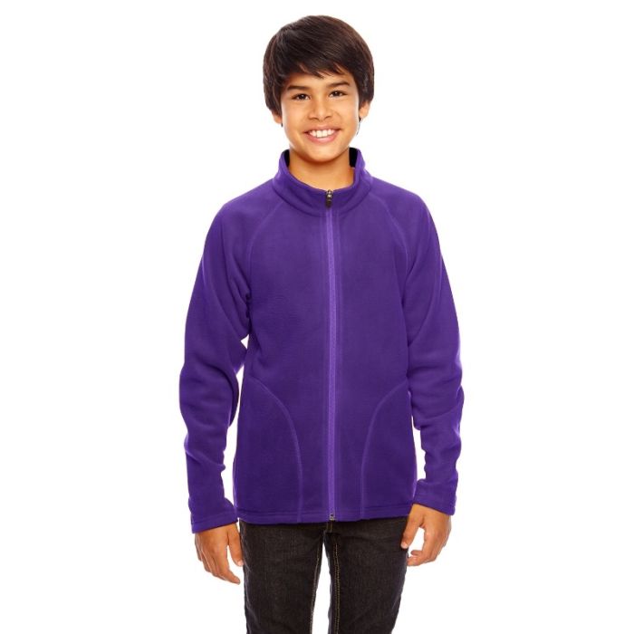 Team 365 TT90Y - Youth Campus Microfleece Jacket main product photo