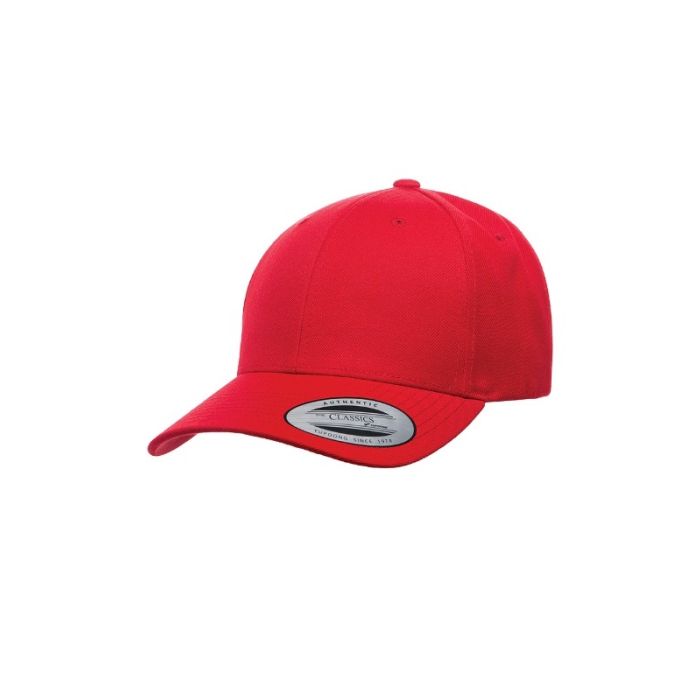Yupoong YU6789M Premium Curved Visor Snapback Cap main product photo