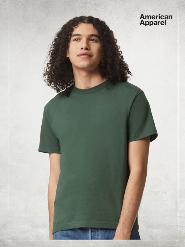 American Apparel 1301 – Fine Jersey T-Shirt