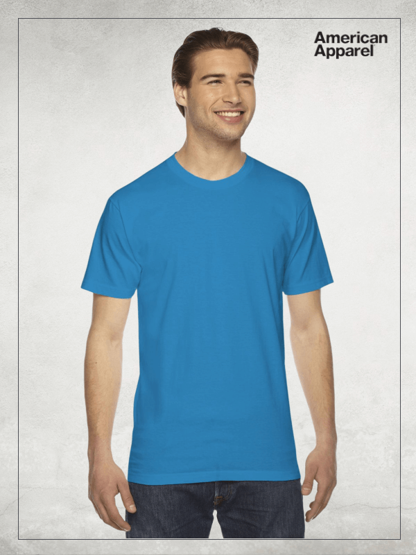 American Apparel 2001 - Unisex Fine Jersey T-Shirt