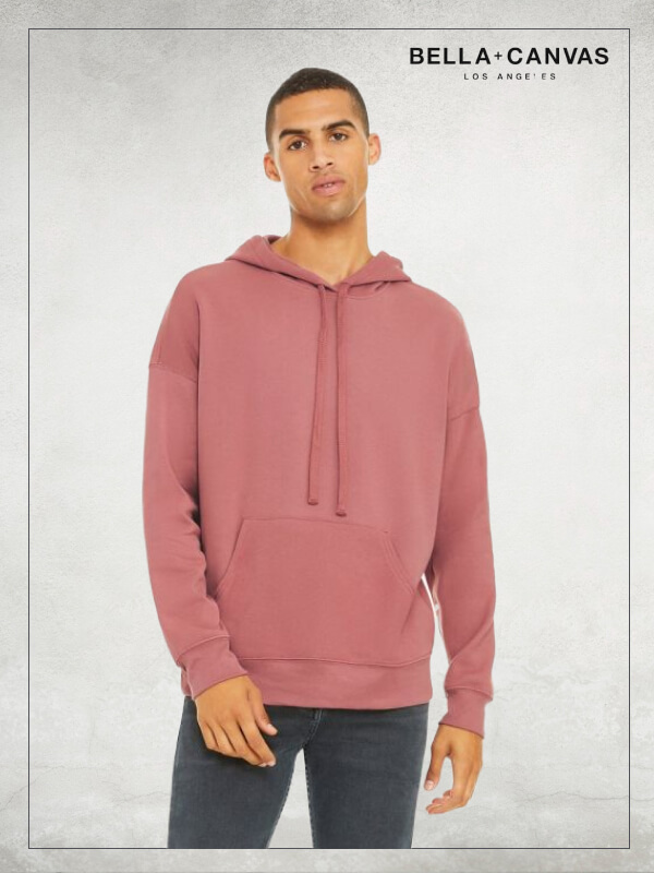 Bella+Canvas 3729 - Unisex Sponge Fleece Pullover DTM Hoodie