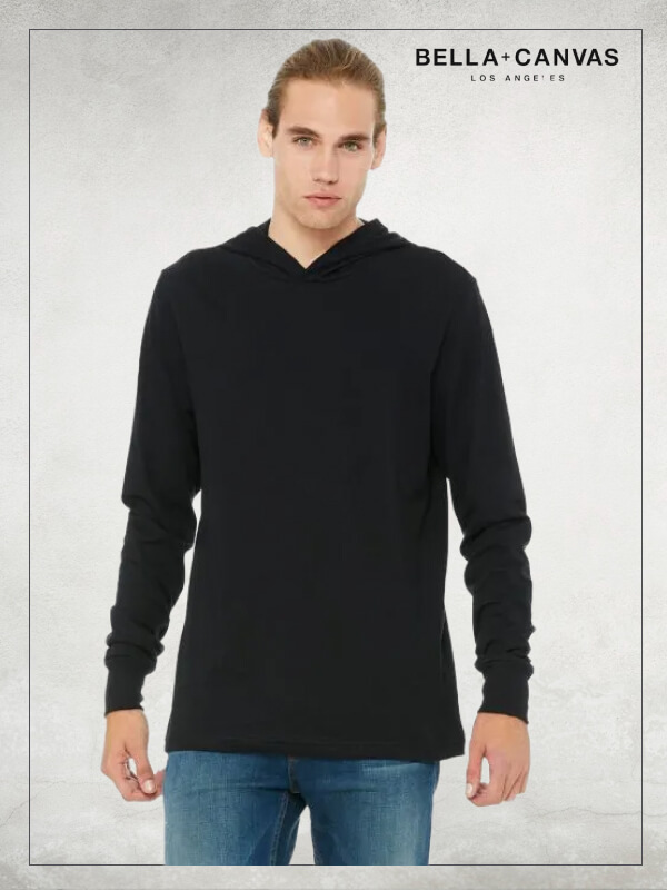 Bella+Canvas 3512 - Unisex Jersey Long-Sleeve Hoodie