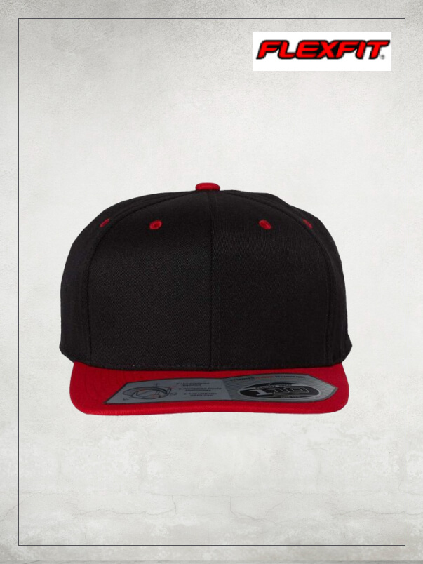 Flexfit FF110F Wool Blend Flat Bill Snapback Cap