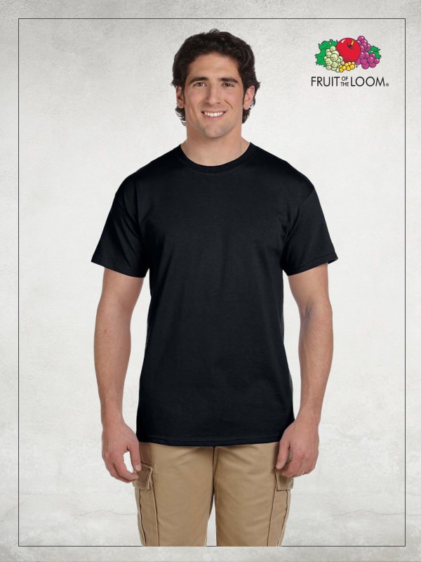 Fruit of the Loom 3930R – Adult HD Cotton Basic Tee