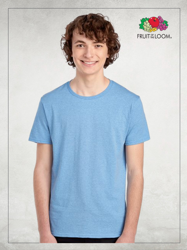 Fruit of the Loom SF45R – Adult Sofspun Jersey Crew T-Shirt