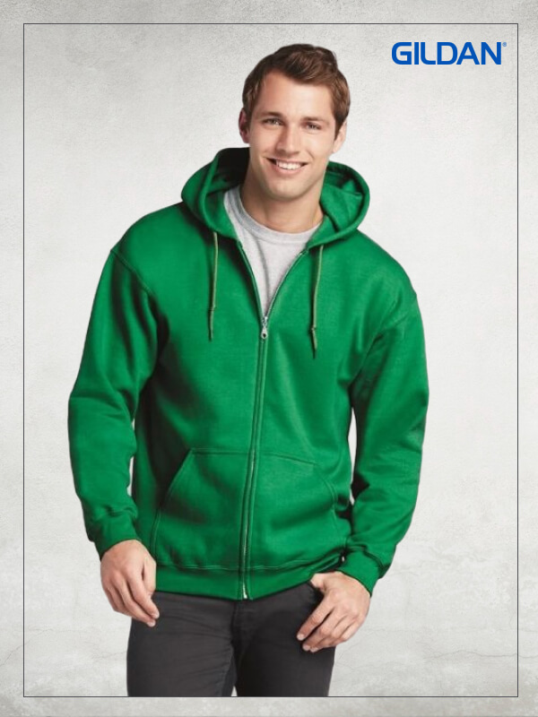 Gildan 18600 – Heavy Blend Full Zip Hoodie